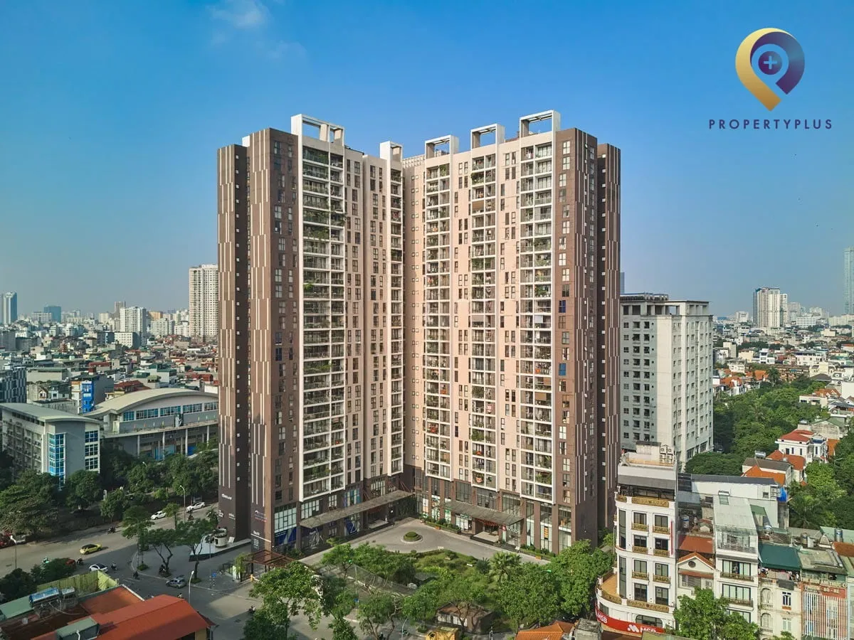 Toàn cảnh tòa nhà Chelsea Residence tại Trần Kim Xuyến.